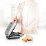 Τοστιέρα/Γκριλ Princess 01.127003.01.001 Μαύρο Ασημί 750 W