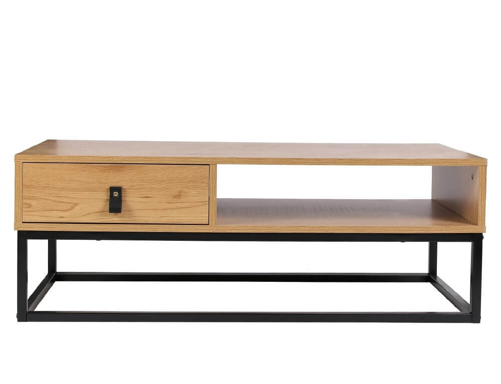 Τραπεζάκια Σαλονιού Abbott Metal And Wood Low Table M1 Hd6624