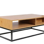 Τραπεζάκια Σαλονιού Abbott Metal And Wood Low Table M1 Hd6624