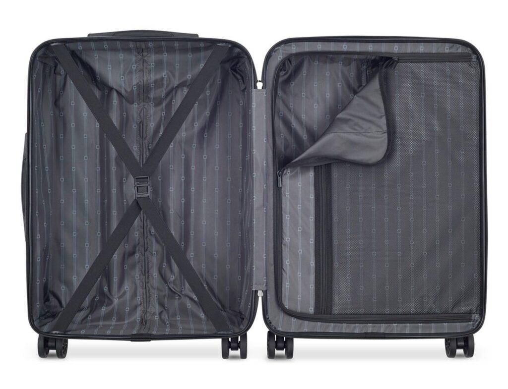 Τσάντες & Βαλίτσες Ταξιδιού Delsey L 77 Cm Trolley Suitcase - Abs/Pc - 4 Doubl