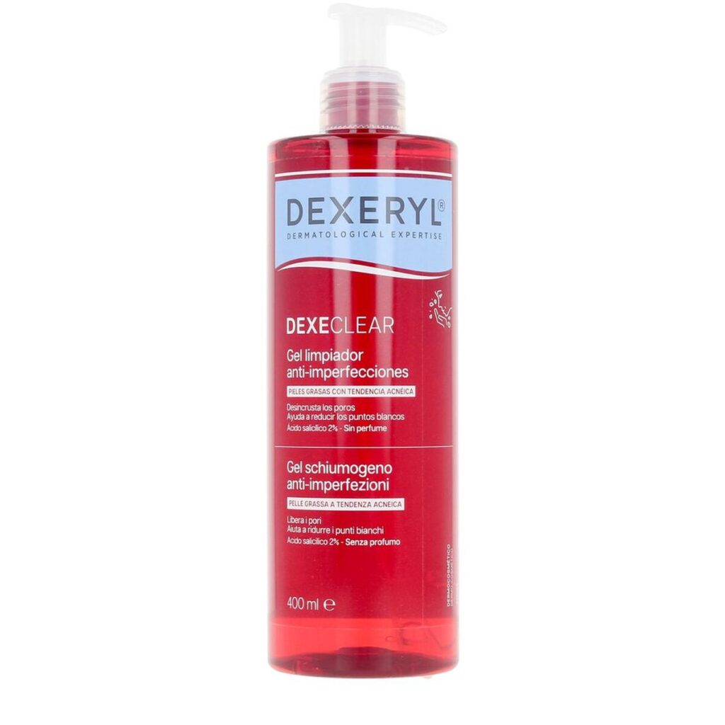 Τζελ Καθαριστικό Προσώπου Dexeryl DEXECLEAR 400 ml Τονωτικό Ντεμακιγιάζ