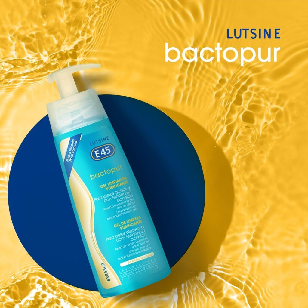 Τζελ Καθαριστικό Προσώπου Lutsine BACTOPUR 200 ml