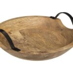 Ξύλινο Μπολ Για Σερβίρισμα - 30X30X7Cm