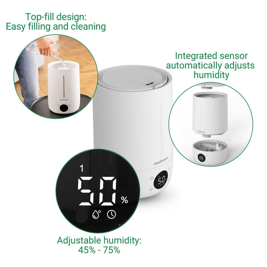 Υγραντήρας Medisana AH663 30 W 4,5 L