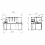 Αντλία ανύψωσης συμπυκνωμάτων SFA Sanicondens Pro V02 450 g