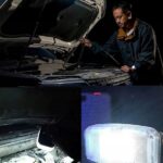 Ασύρματος φάρος οχημάτων Strobe & προβολέας έκτακτης ανάγκης με μαγνητική βάση - 1108914 - 110850