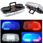 Ασύρματος φάρος οχημάτων Strobe & προβολέας έκτακτης ανάγκης με μαγνητική βάση - 1108914 - 110850