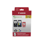 Αυθεντικό Φυσίγγιο μελάνης Canon PG-560 Noir + CL-561 Couleur Πολύχρωμο
