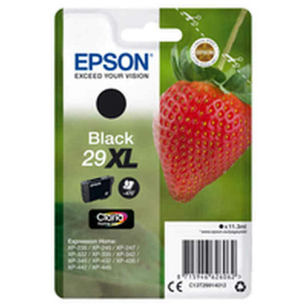 Αυθεντικό Φυσίγγιο μελάνης Epson Singlepack Black 29XL Claria Home Ink Μαύρο