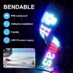 Διαφημιστική εύκαμπτη πινακίδα οχημάτων LED με τηλεχειριστήριο - 1122110A/04316 - 110851