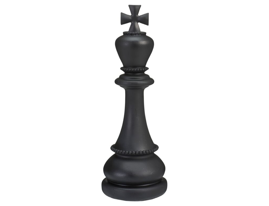 Διακόσμητικά Στοιχεία Chess Set 6Pcs Black