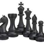 Διακόσμητικά Στοιχεία Chess Set 6Pcs Black