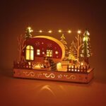Διακοσμητική Παράσταση Με Led - 19X10X28Cm