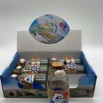 Διακοσμητικό Souvenir - Μπουκαλάκι με κοχύλια - 6pcs - 251742