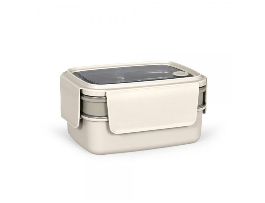 Δοχεία Φαγητού & Lunch Box Livoo Isothermal Lunch Box Beige