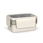 Δοχεία Φαγητού & Lunch Box Livoo Isothermal Lunch Box Beige