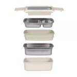 Δοχεία Φαγητού & Lunch Box Livoo Isothermal Lunch Box Beige