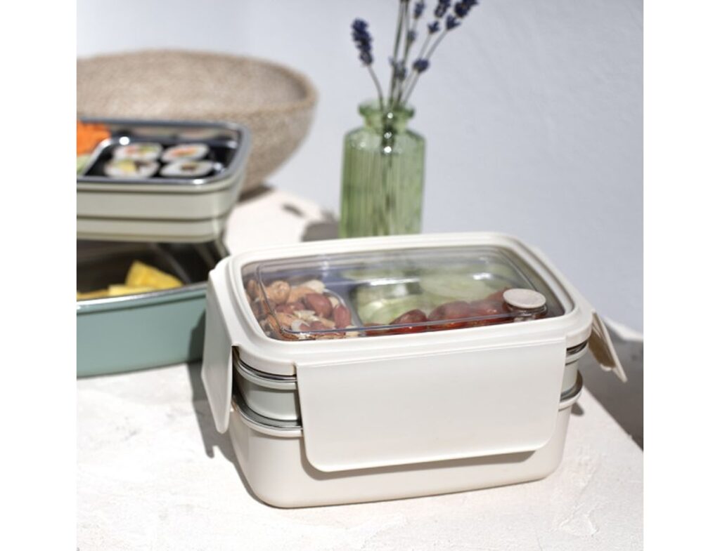 Δοχεία Φαγητού & Lunch Box Livoo Isothermal Lunch Box Beige
