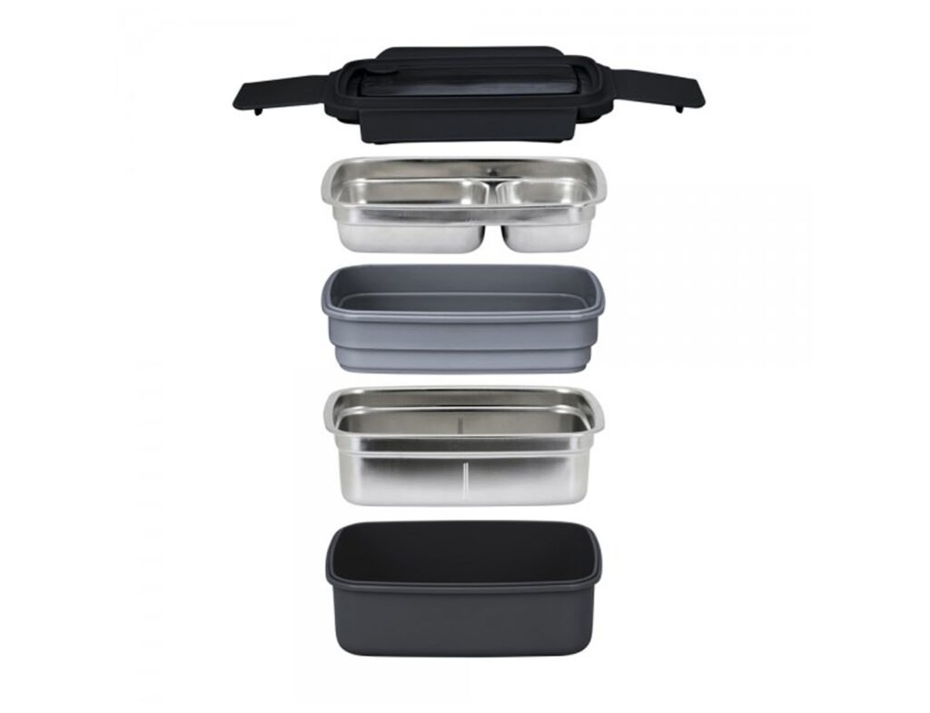 Δοχεία Φαγητού & Lunch Box Livoo Isothermal Lunch Box Black