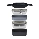 Δοχεία Φαγητού & Lunch Box Livoo Isothermal Lunch Box Black