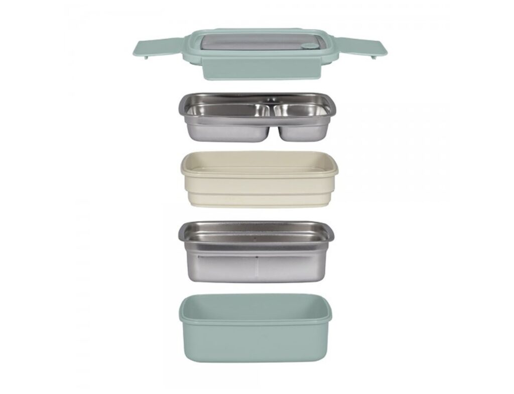 Δοχεία Φαγητού & Lunch Box Livoo Isothermal Lunch Box Green