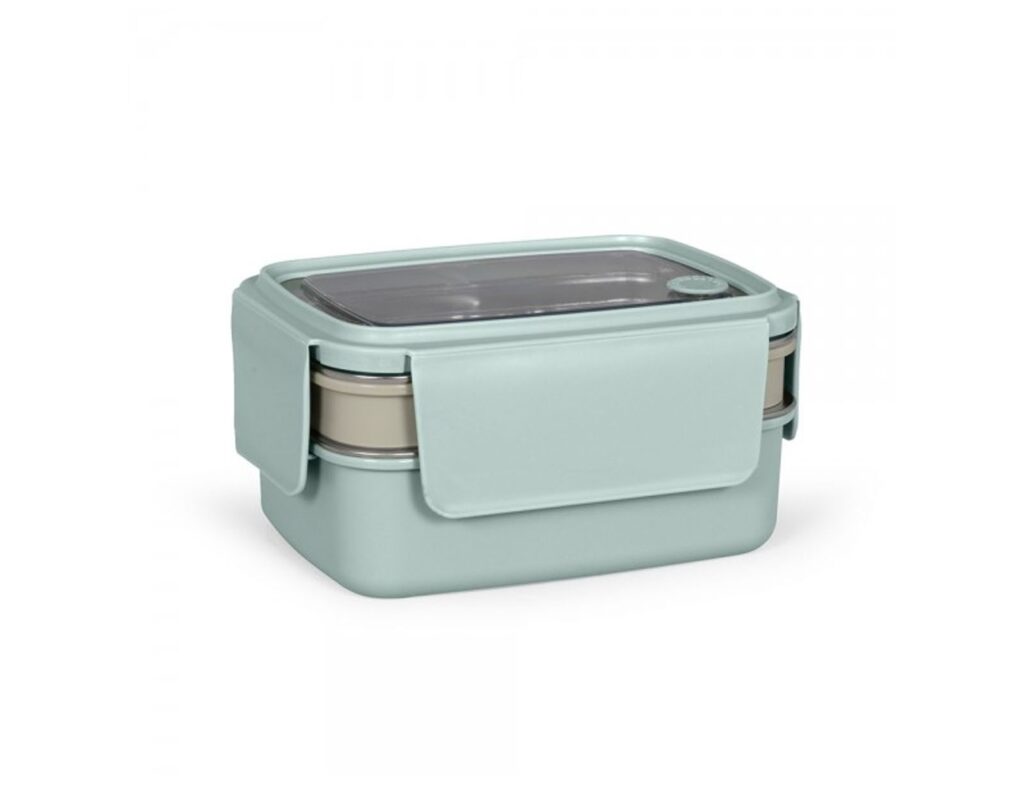 Δοχεία Φαγητού & Lunch Box Livoo Isothermal Lunch Box Green