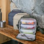Δοχεία Φαγητού & Lunch Box Set Carrying Lunch Box - Green