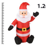 Εορταστική Διακόσμηση Μεγάλου Μεγέθους Santa Inflatable W/Led 120Cm Dh8991000