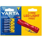 Επαναφορτιζόμενες Μπαταρίες Varta 92400121810 1,2 V AA AAA Επαναφορτιζόμενες Μπαταρίες