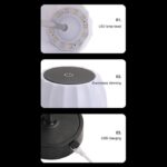Επαναφορτιζόμενο φωτιστικό πορτατίφ LED - 329C - 419291