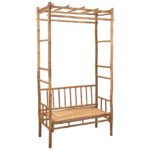 Έπιπλα Κήπου & Βεράντας Bench Bamboo With Pergola