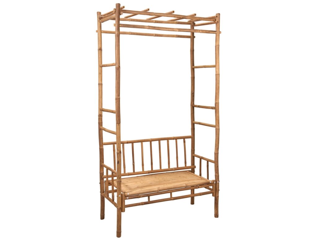 Έπιπλα Κήπου & Βεράντας Bench Bamboo With Pergola