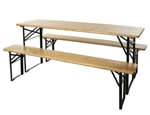 Έπιπλα Κήπου & Βεράντας Bistro Table Benches Folda(F1) Fe5000010