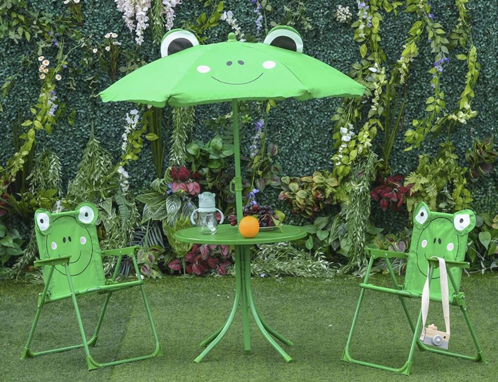Έπιπλα Κήπου & Βεράντας Garden Set Child Frog Design