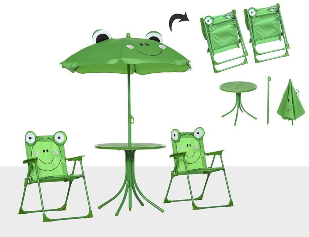 Έπιπλα Κήπου & Βεράντας Garden Set Child Frog Design