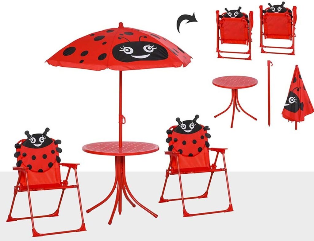 Έπιπλα Κήπου & Βεράντας Garden Set Child Lady Bug