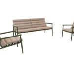 Έπιπλα Κήπου & Βεράντας Loungeset Harper Olive
