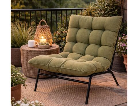 Έπιπλα Κήπου & Βεράντας Relax Chair Zenzi Olive