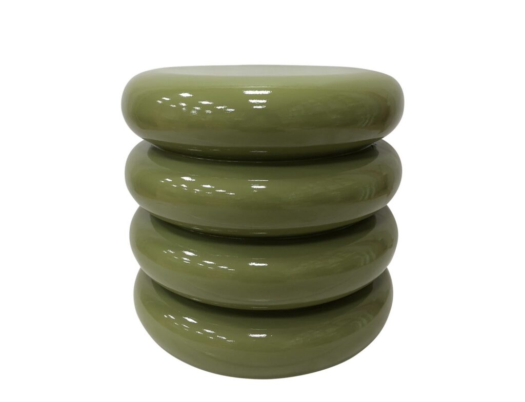 Έπιπλα Κήπου & Βεράντας Side Table Talum Mgo Green Ψ40X40,5Cm