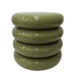 Έπιπλα Κήπου & Βεράντας Side Table Talum Mgo Green Ψ40X40,5Cm