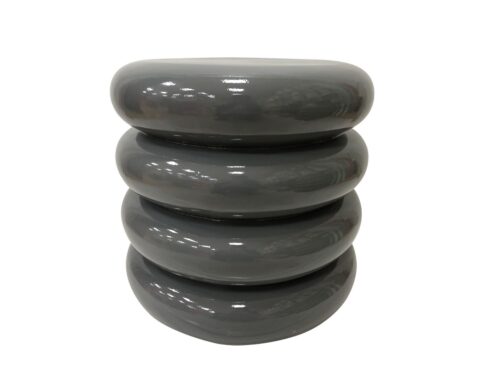 Έπιπλα Κήπου & Βεράντας Side Table Talum Mgo Grey Ψ40X40,5Cm