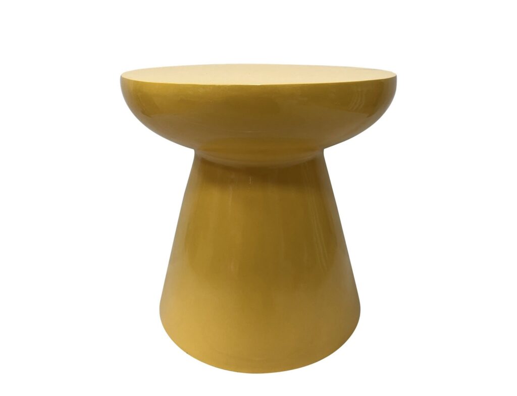 Έπιπλα Κήπου & Βεράντας Side Table Vei Mgo Yellow Ψ40X40Cm