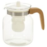Για Το Τσάι Σας Teapot Glass 1500Ml White