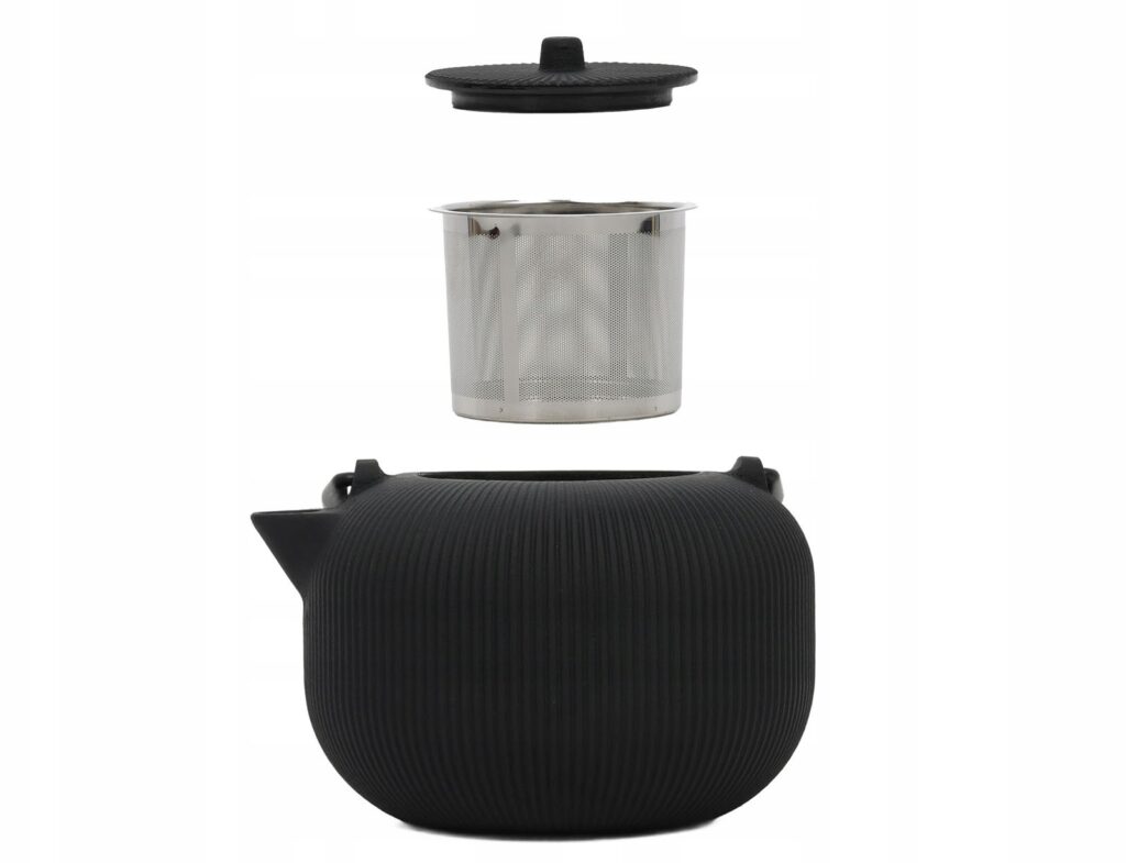 Για Το Τσάι Σας Teapot Iron 1000Ml Black Clr
