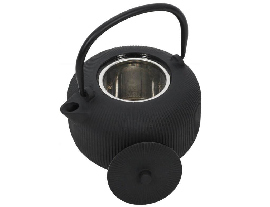 Για Το Τσάι Σας Teapot Iron 1000Ml Black Clr