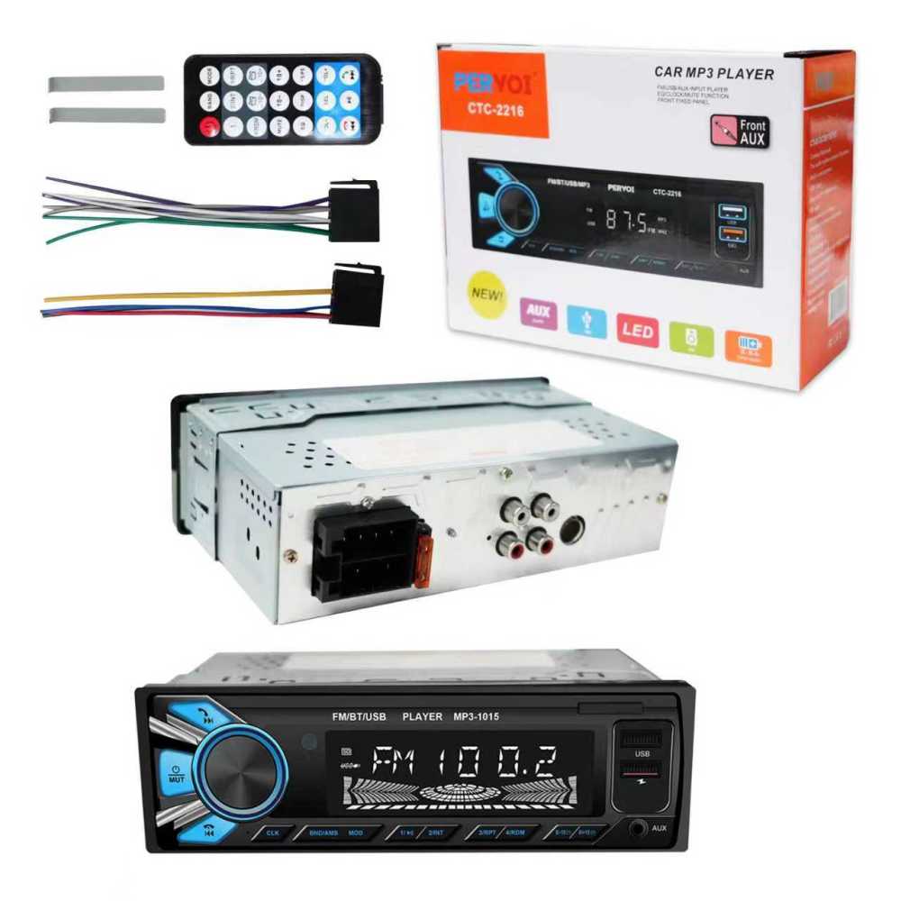 Ηχοσύστημα αυτοκινήτου 1DIN - Bluetooth - CTC-2216 - 005113