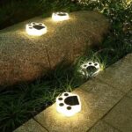 Ηλιακό φωτιστικό κήπου LED - Πατούσα - 4pcs - 942010