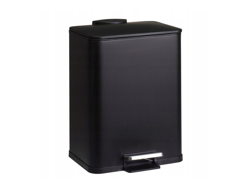 Κάδοι Απορριμάτων Pedal Bin Iron 20L Black Clr