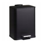 Κάδοι Απορριμάτων Pedal Bin Iron 20L Black Clr