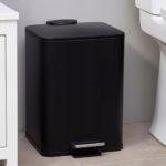 Κάδοι Απορριμάτων Pedal Bin Iron 20L Black Clr